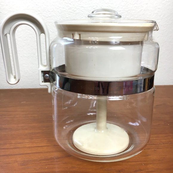 FARBERWARE Percolater Glass Coffee Maker w/Gemco Assembly VTG - Picture 2 of 15